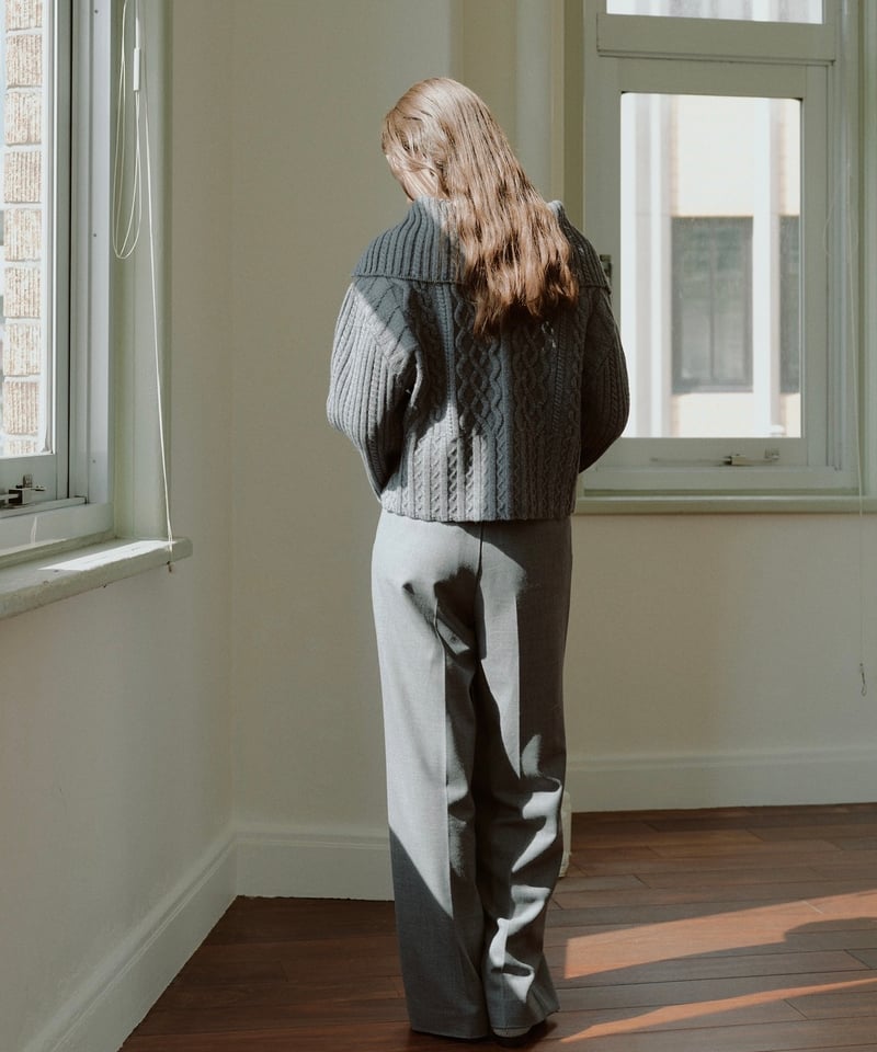 梳毛パンツ | OHGA