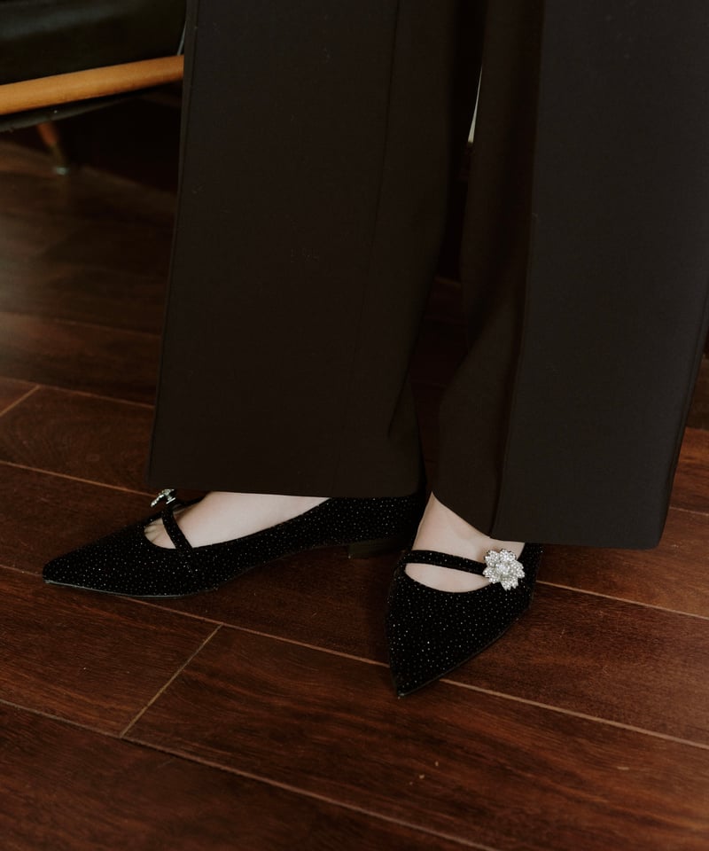 GLITTER BIJOU PUMPS | OHGA