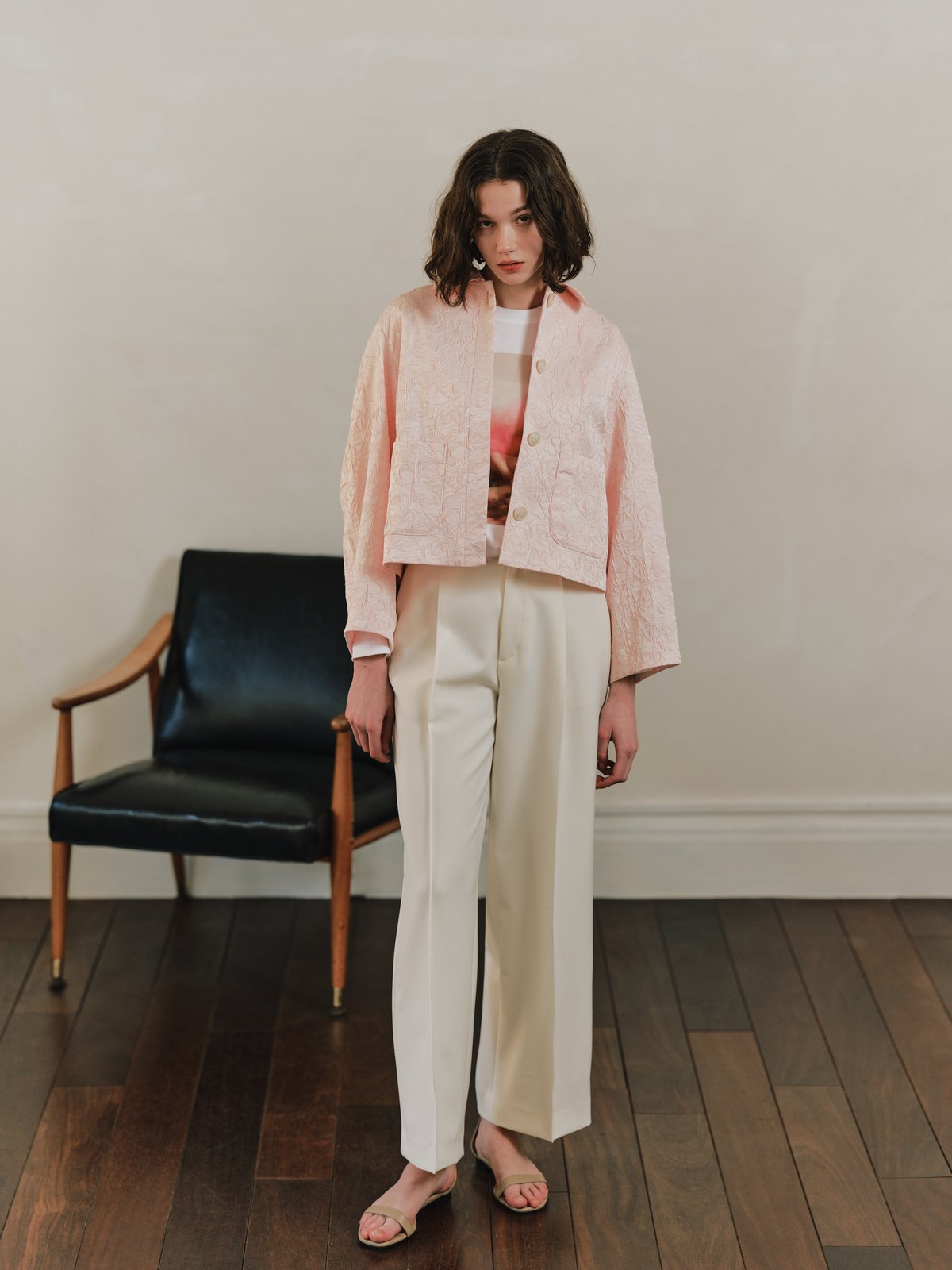 JACQUARD JACKET | OHGA JACQUARD JACKET | OHGA