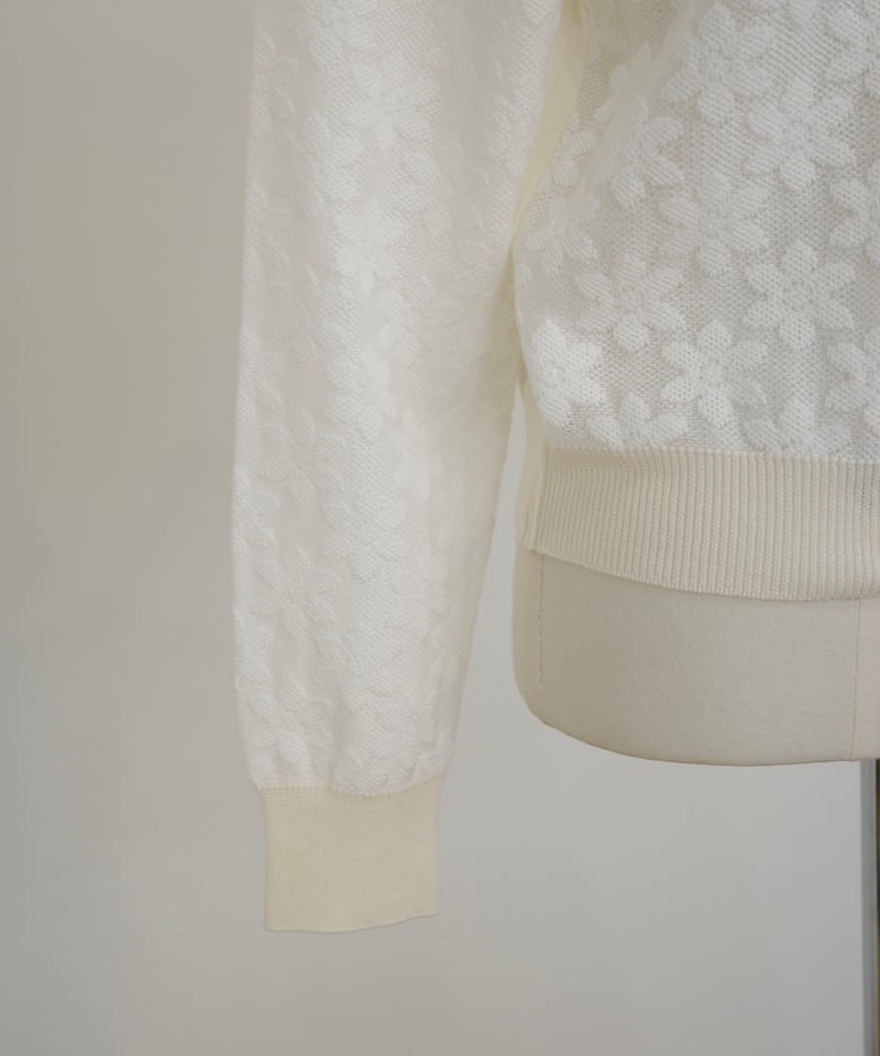 新品！OHGAニット ホワイト Jasmine Twin Knit | OHGA