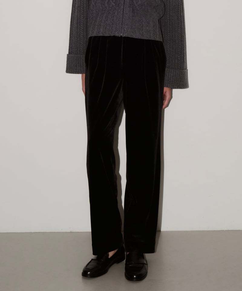 ohga ベロアパンツ　Sサイズ VELOR PANTS | OHGA