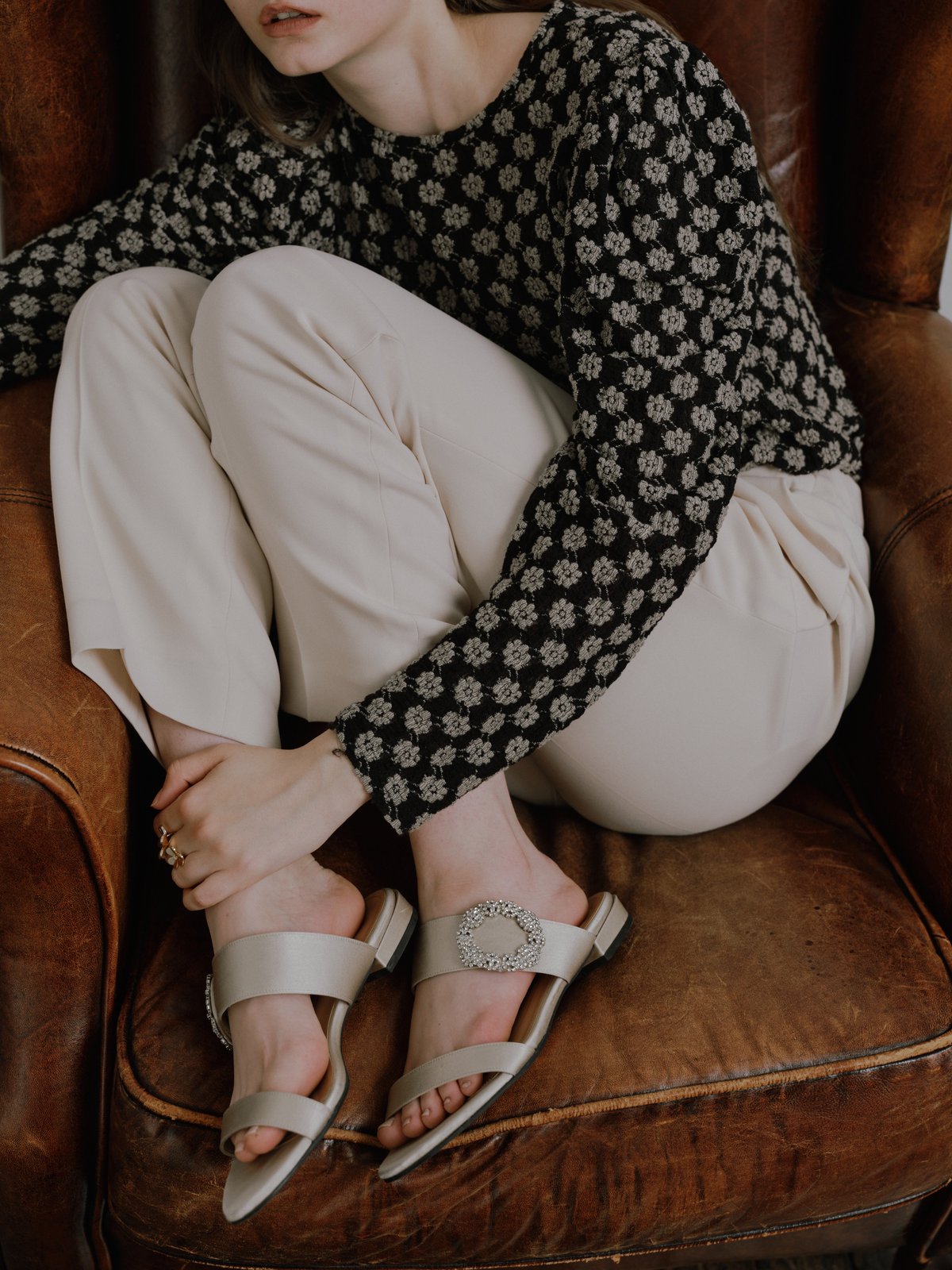 BIJOU SANDAL | OHGA BIJOU SANDAL | OHGA