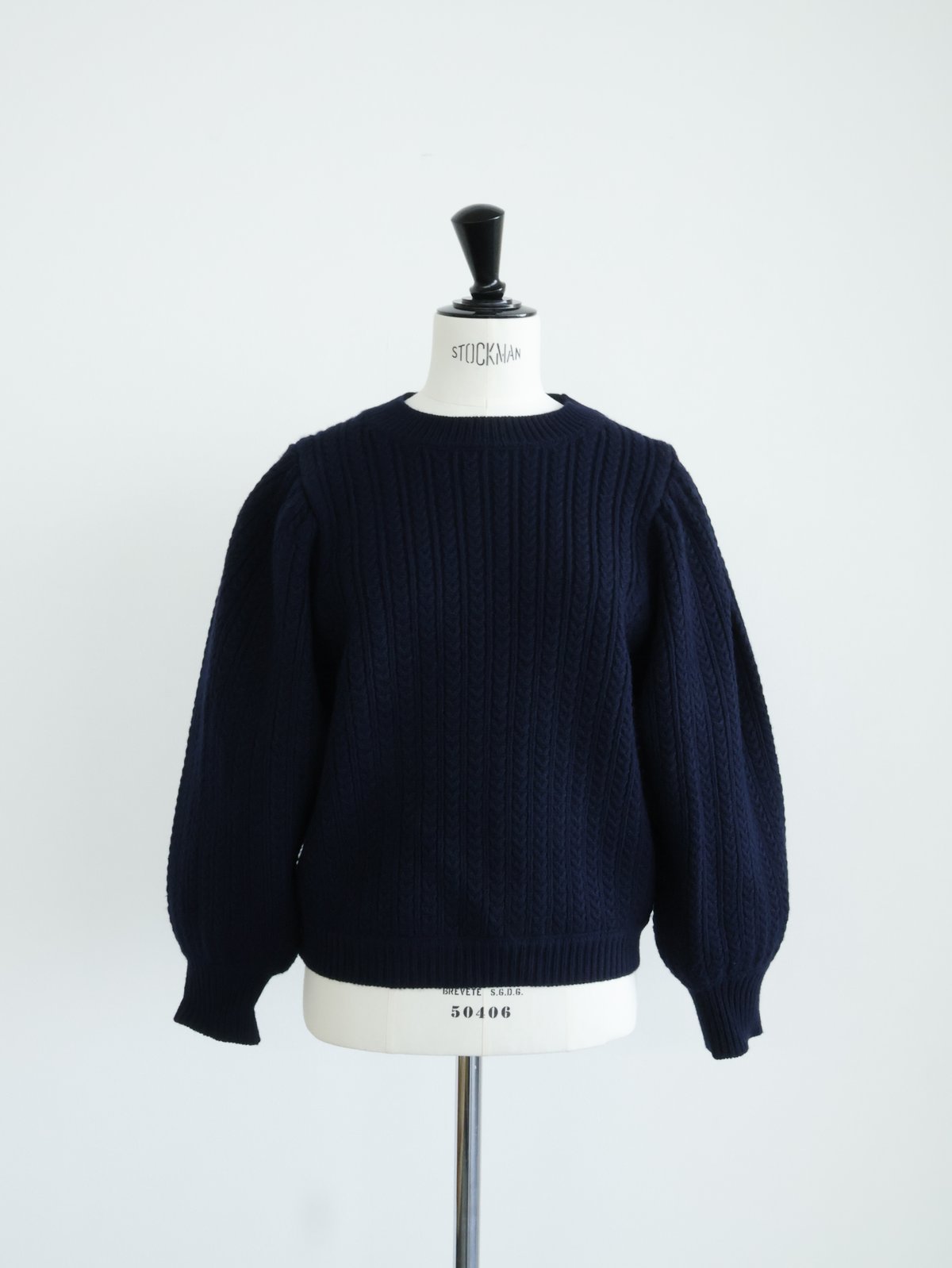 CABLE PUFF KNIT | OHGA 