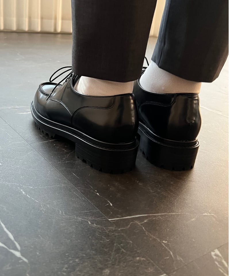靴 OHGA BLACK pumps 24.5 OXFORD | OHGA