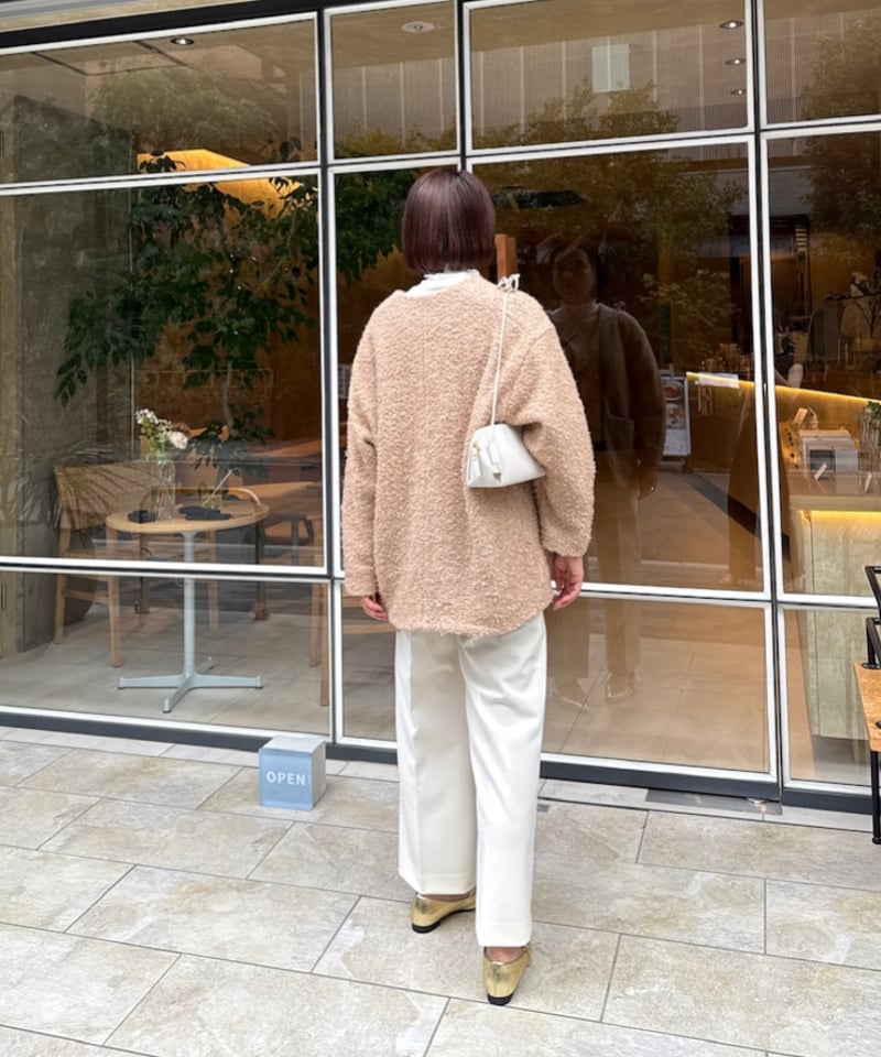 OHGA シャギーコーディガン　コート　カーディガン OHGA シャギーコーディガン コート カーディガン 2025年最新