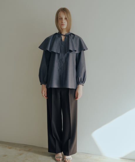 CAPE BLOUSE
