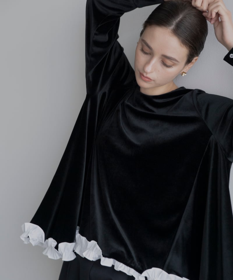 OHGA VELOUR TOPS ベロアトップス