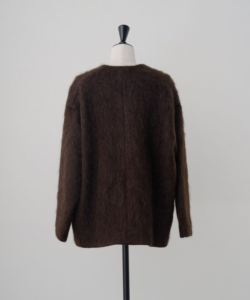 【新品＊タグ付】OHGA MOUTON COAT ＊ BROWN ＊ Mサイズ