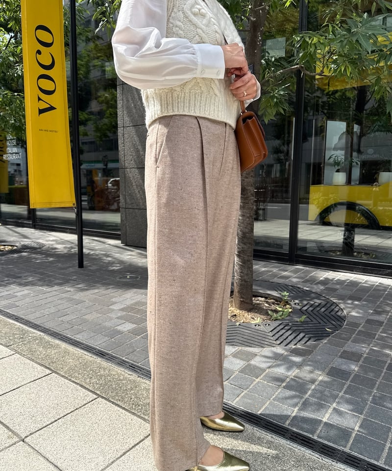 パンツ syte beeaded tweed pants PANTS(パンツ)｜YOHJI YAMAMOTOのALL BRAND｜【公式通販】THE