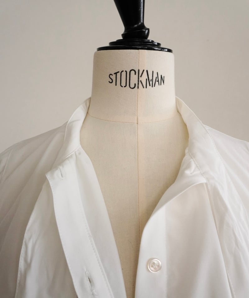 OHGA　オーガ　ボウタイブラウス　BOWTIE BLOUSE　ホワイト BOWTIE BLOUSE | OHGA