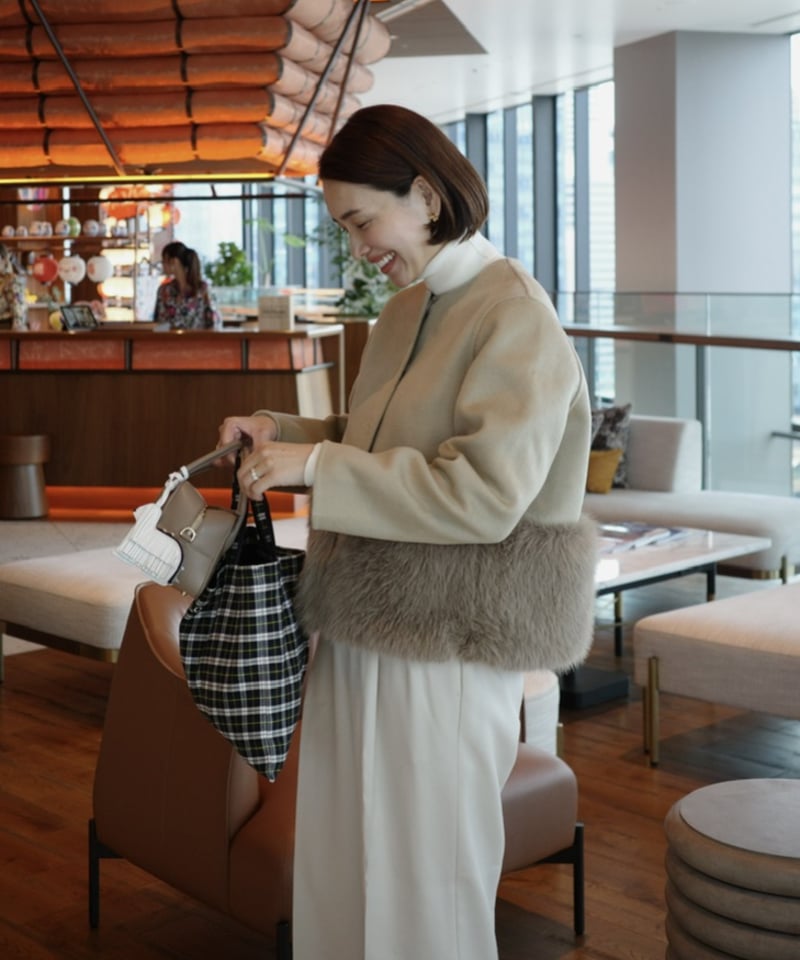 【Ｋ】OHGA パフコート FUR COAT | OHGA