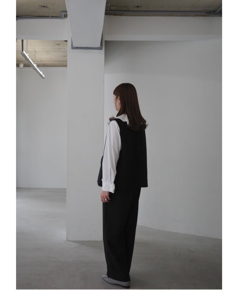 OHGA 新作　3way VEST WOOL VEST | OHGA