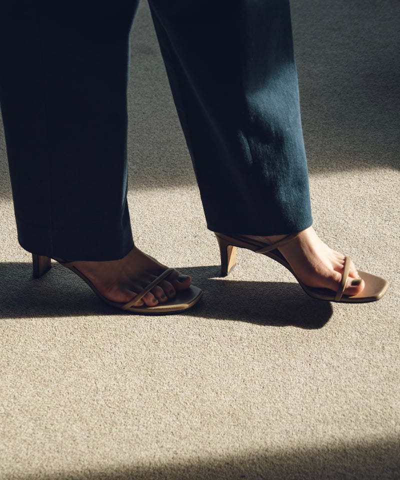 OHGA LINE SANDAL ブラックS LINE SANDAL | OHGA