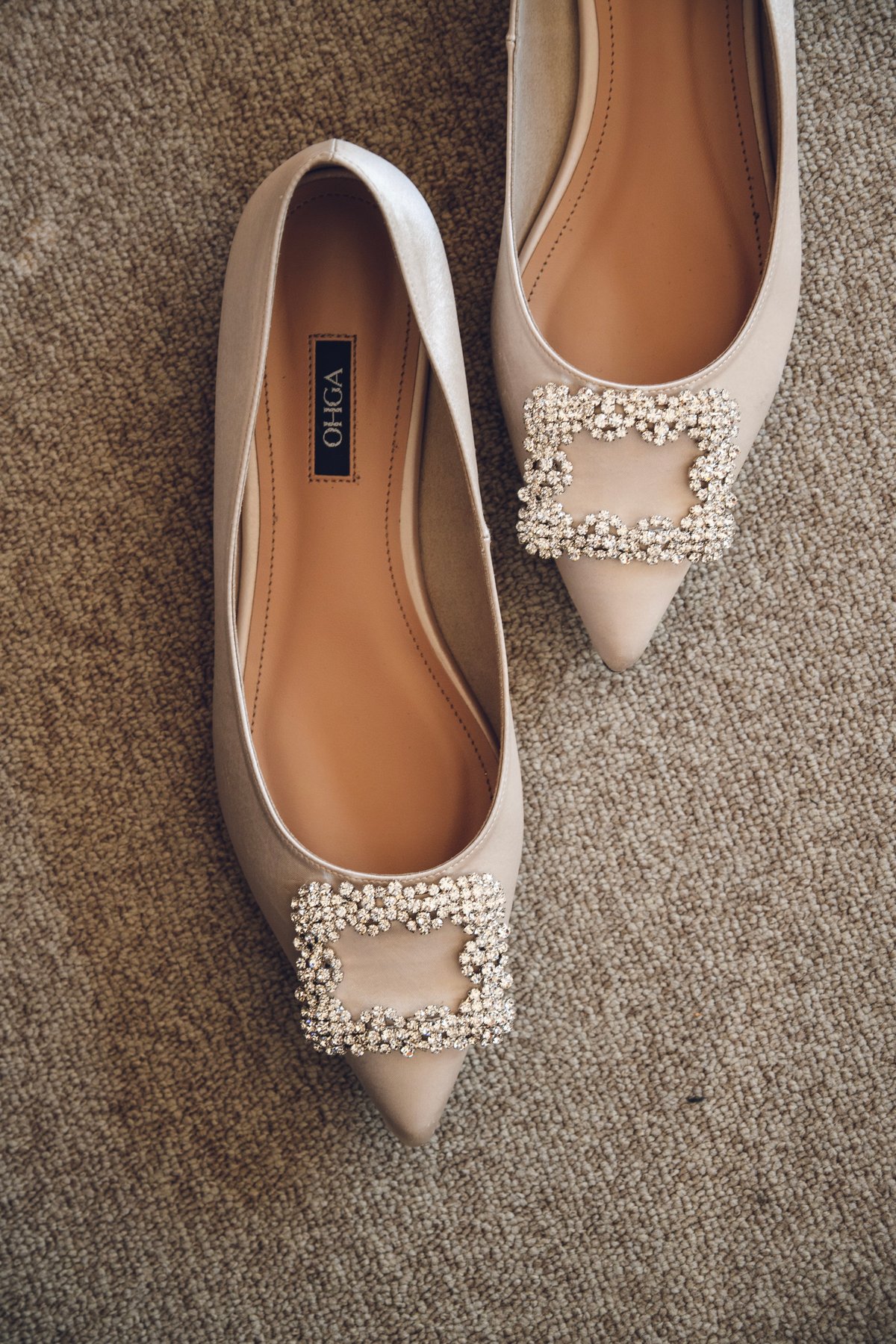 SATIN BIJOU PUMPS | OHGA