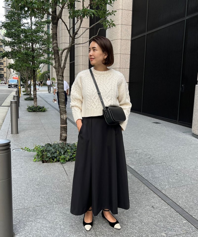 OHGA JACQUARD グレー-