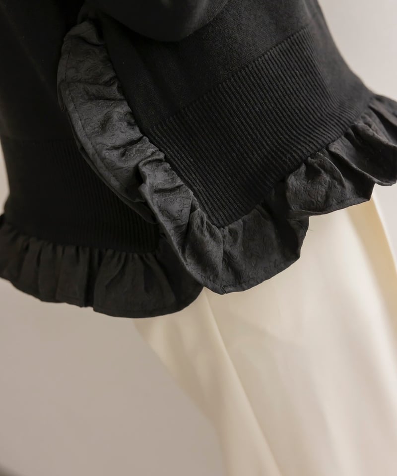 DOCKING FRILL KNIT | OHGA 