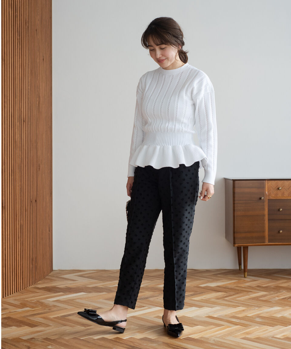 DOT PANTS | OHGA DOT PANTS | OHGA