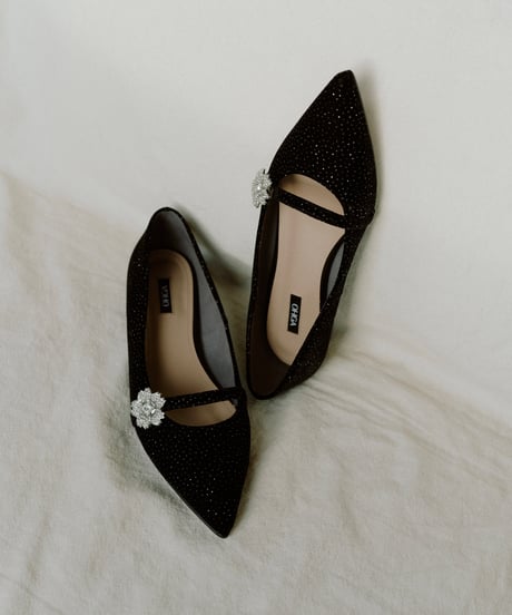 GLITTER BIJOU PUMPS