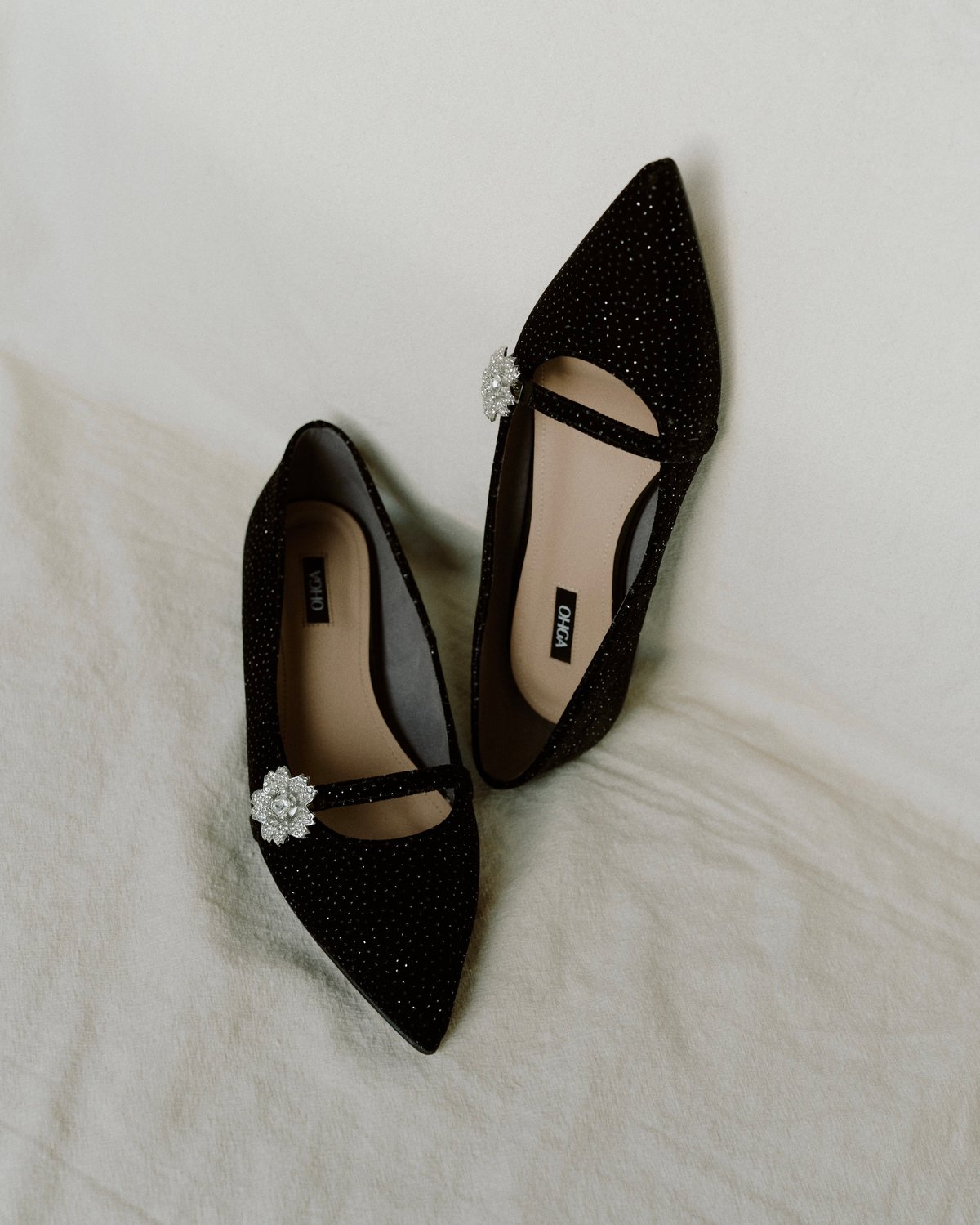 GLITTER BIJOU PUMPS | OHGA