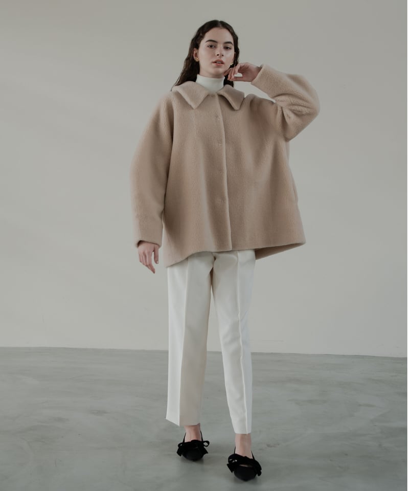 OHGA オーガ リバーポンチョ ベージュ 【公式通販】