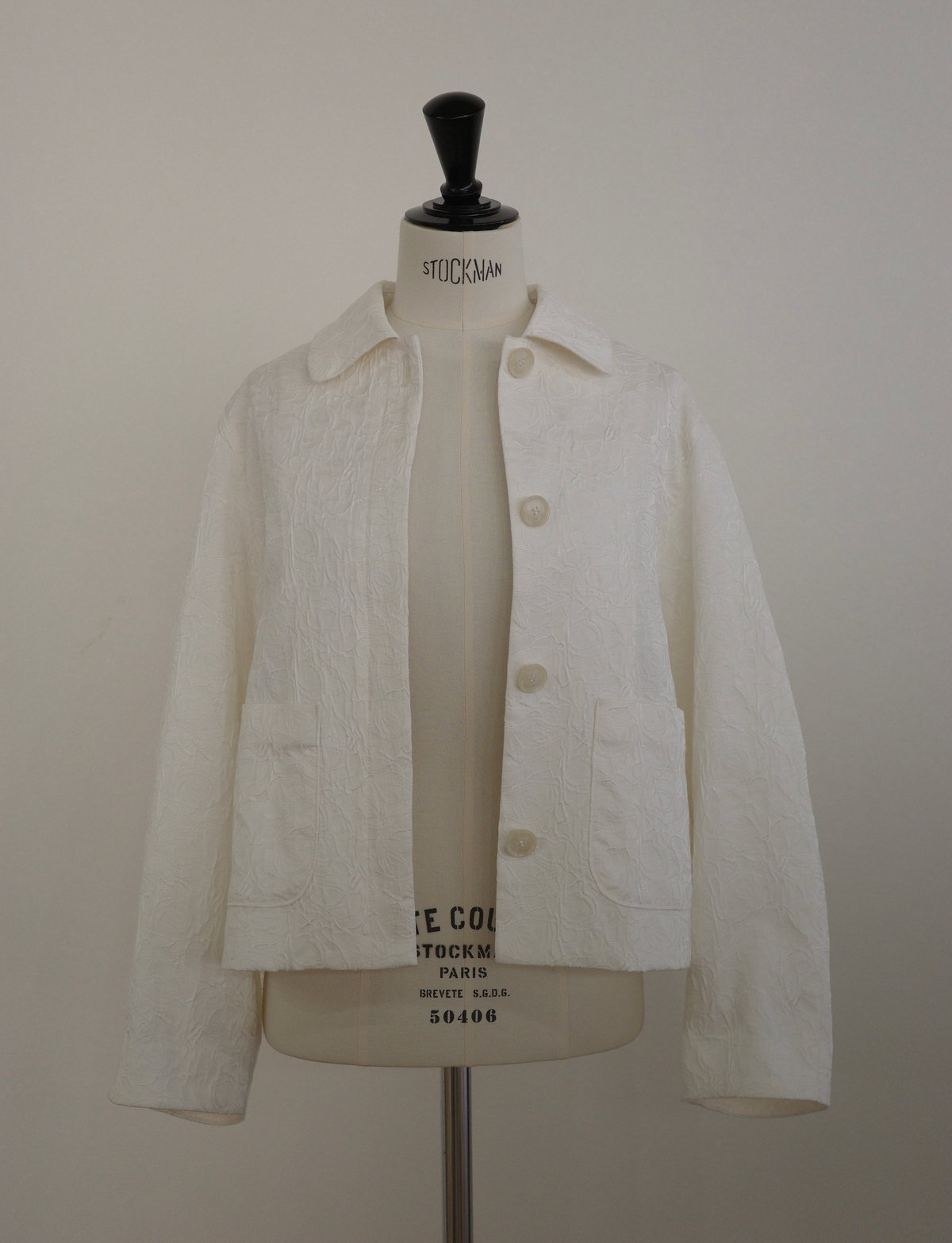 JACQUARD JACKET | OHGA JACQUARD JACKET | OHGA