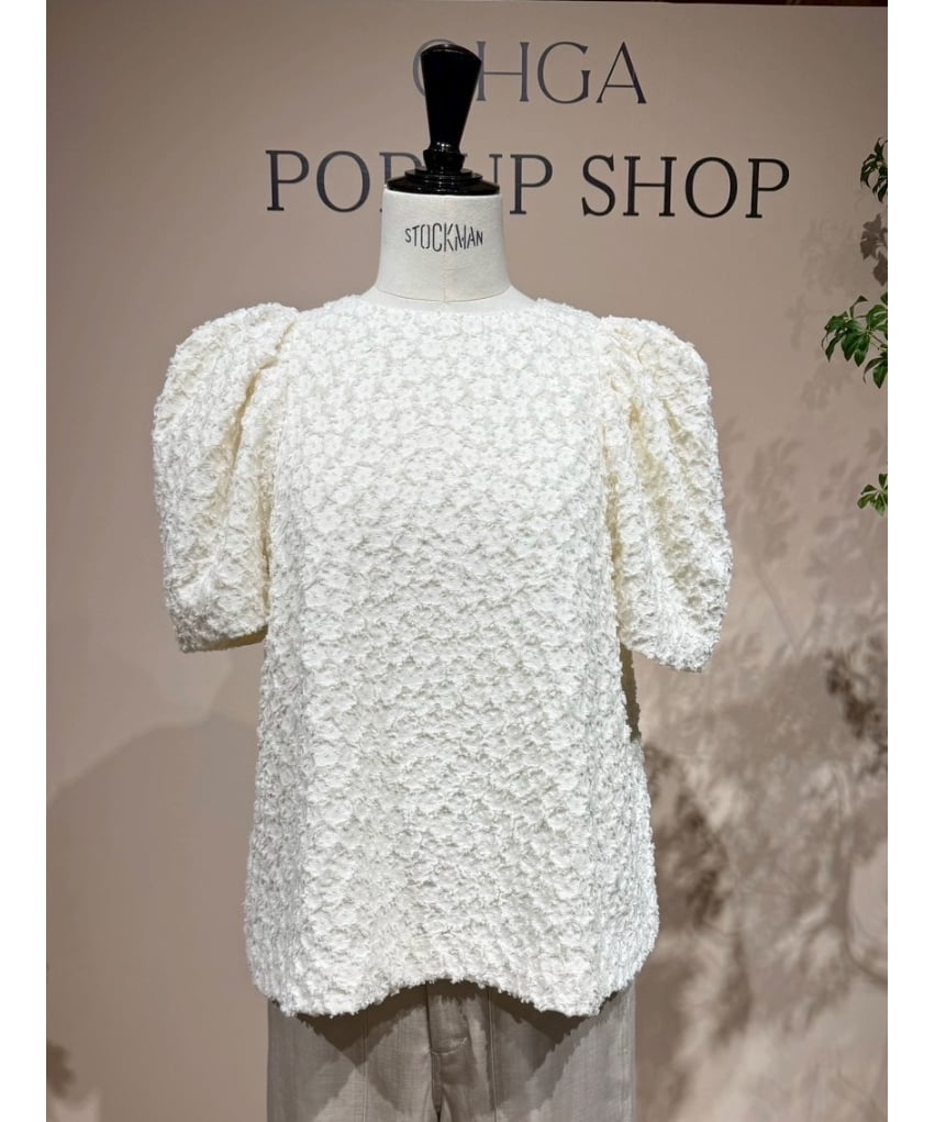1回着用 OHGA PUFF COAT オーガ パフコート FLOWER PUFF | OHGA