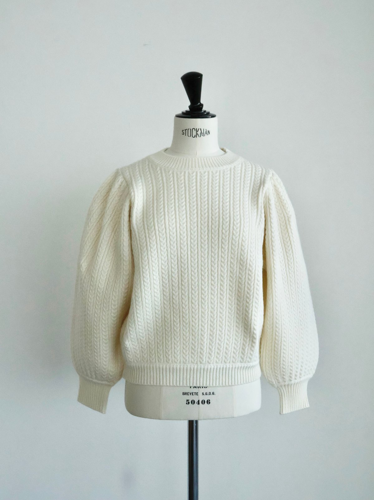 OHGA poodle knit グレープードルニット