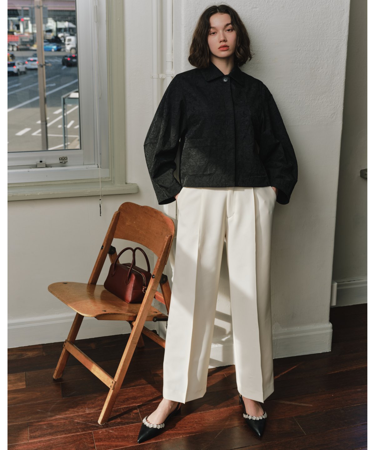 靴 OHGA BIJOU MULE 24.5 BIJOU MULE | OHGA