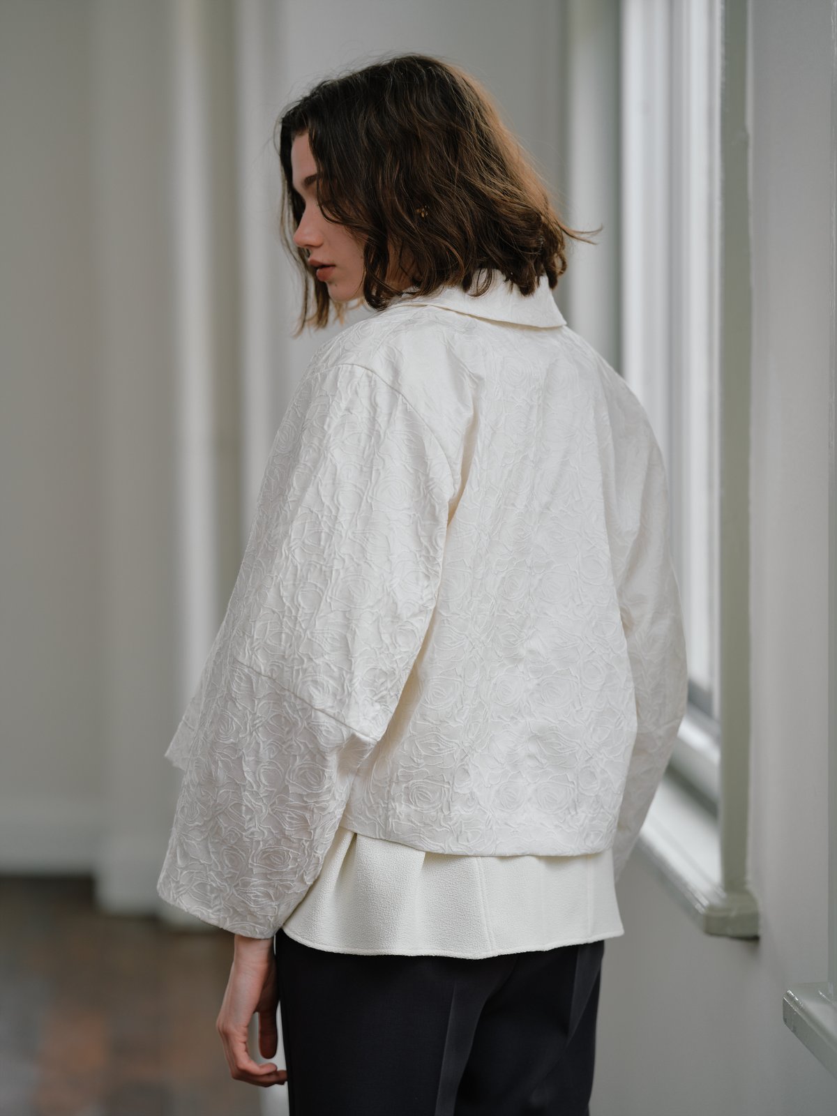 JACQUARD JACKET | OHGA JACQUARD JACKET | OHGA