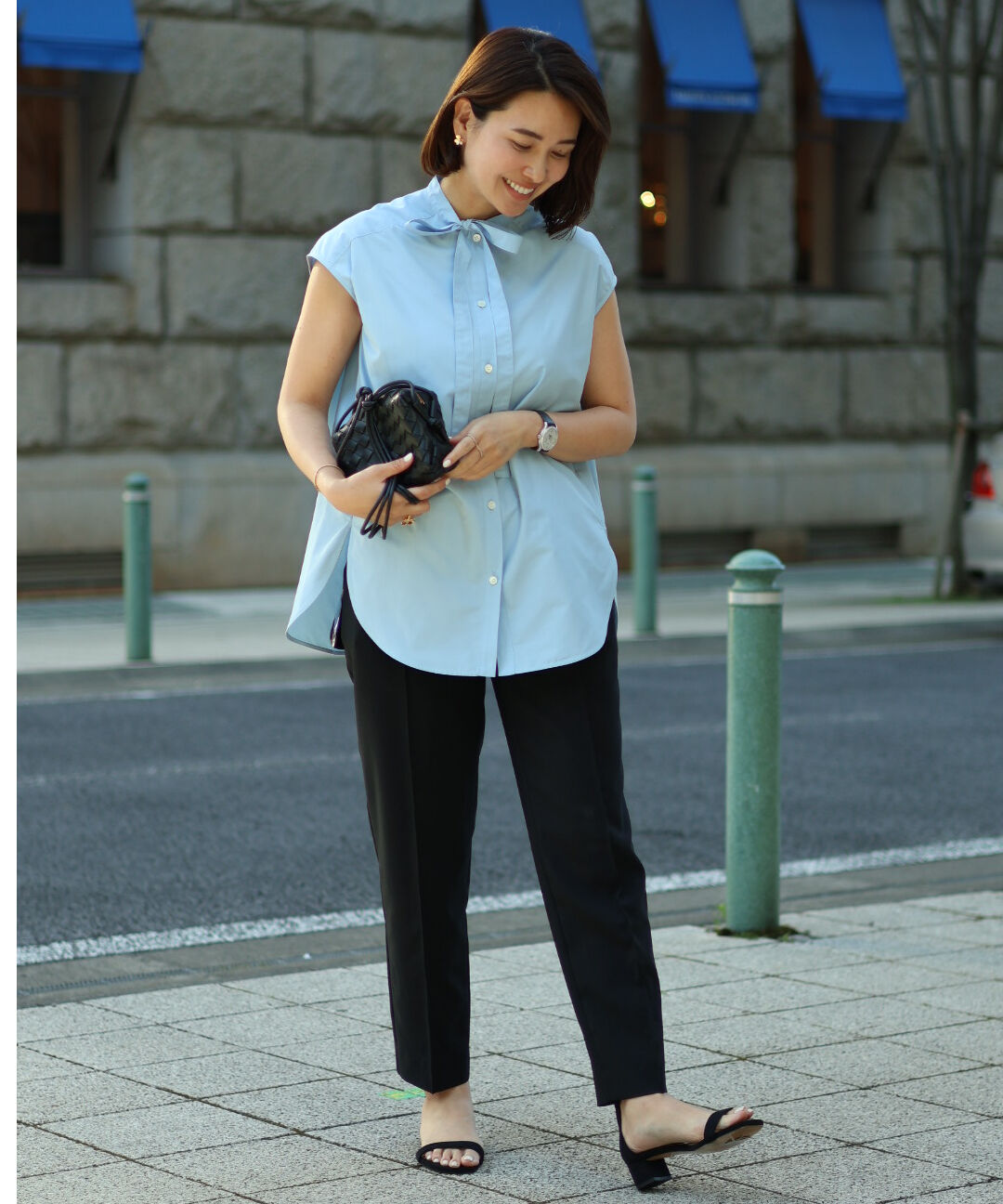 TAPERED TUCK PANTS | OHGA 