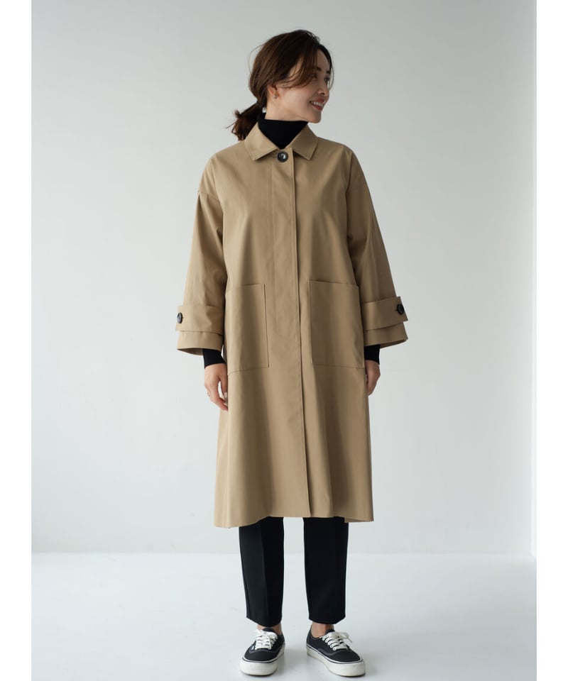 ohga トレンチコート 美品- ohga トレンチコート 美品-