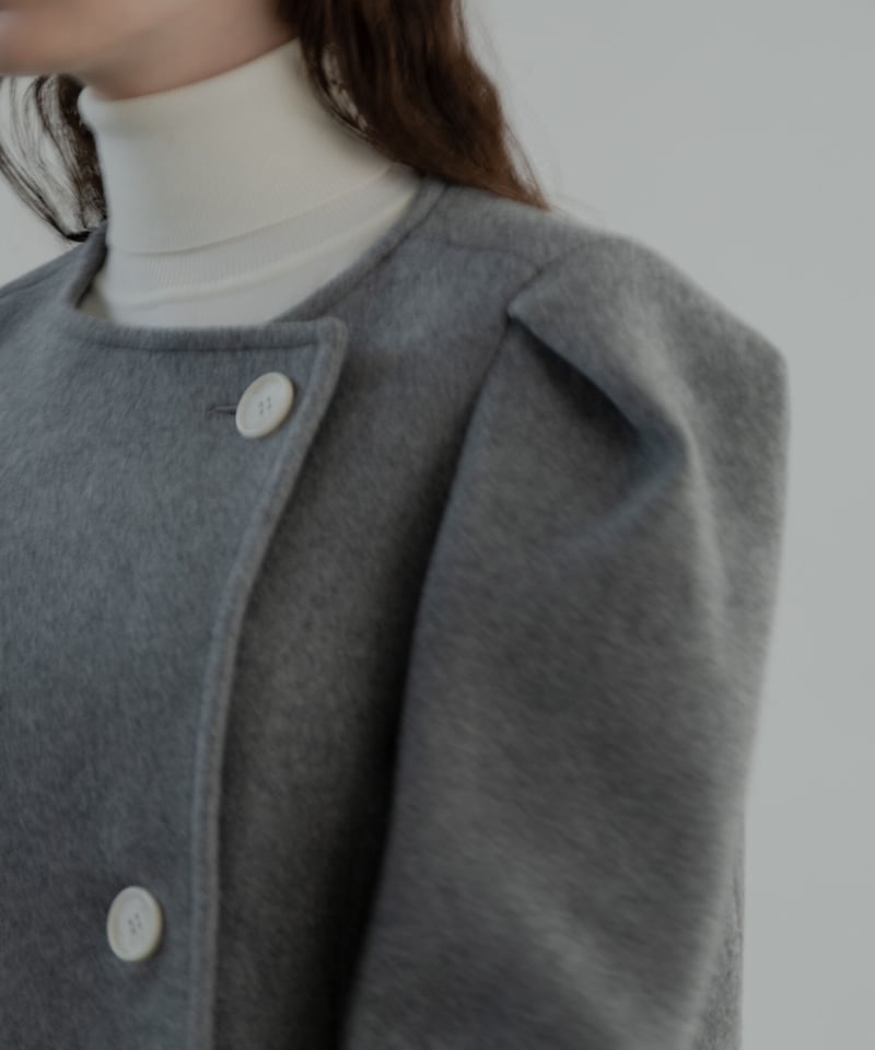 【Ｋ】OHGA パフコート ohga／PUFF COAT パフコートグレー