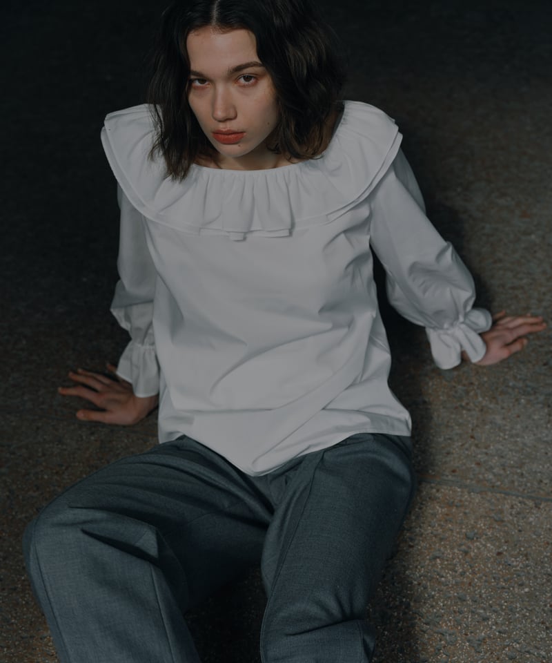 OHGA ohga RUFFLE SHOULDER ラッフルショルダー OHGA RUFFLE SHOULDER ラッフルショルダー
