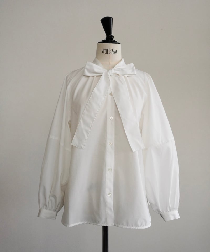 ohga bowtie blouse オーガ ボウタイブラウス BOWTIE BLOUSE | OHGA