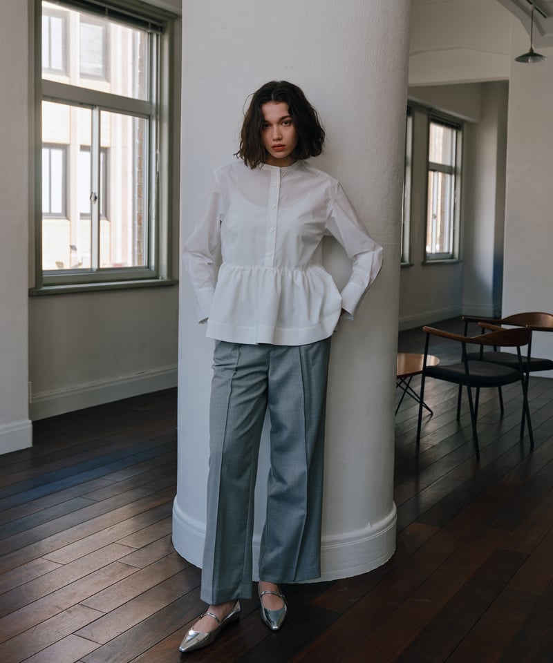 【美品】OHGA PEPLUM BLOUSE PEPLUM BLOUSE | OHGA