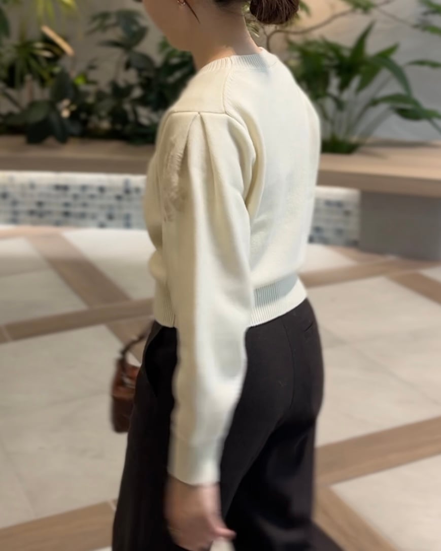 トップス OHGA MOHAIR FLOWER MOHAIR FLOWER | OHGA