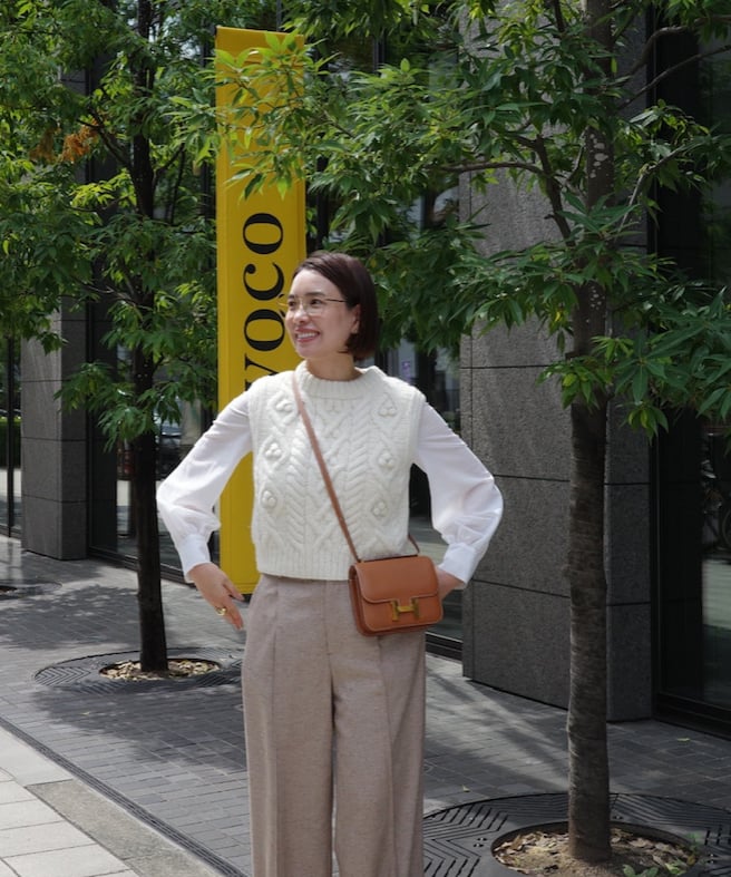 KNIT VEST | OHGA