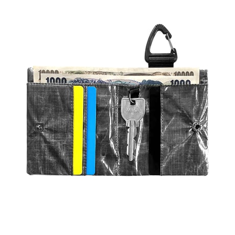 outdoor WALLET（DCFヘザーブラック）
