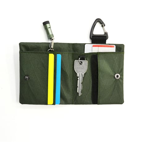 outdoor WALLET（ダークグリーン）