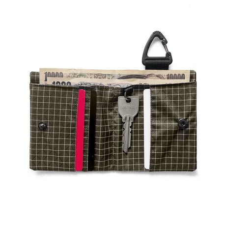 outdoor WALLET（HDPEカーキ）