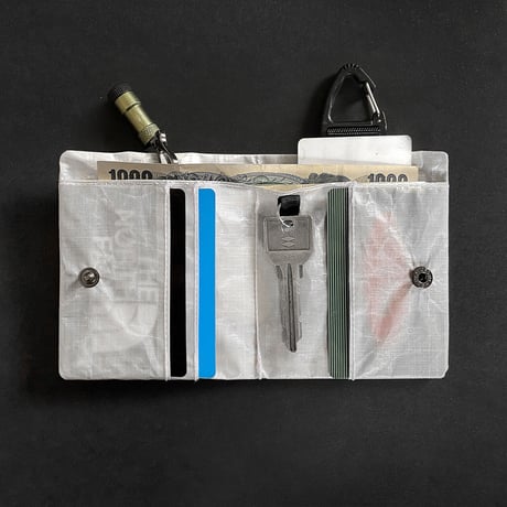 outdoor WALLET（DCFヘザーホワイト）