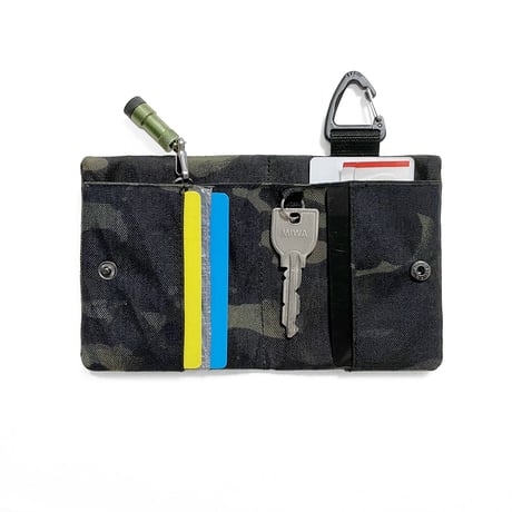 outdoor WALLET（ブラック・カモ）
