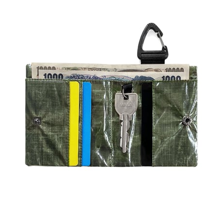 outdoor WALLET（DCFヘザーオリーブ）