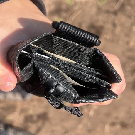 outdoor WALLET（UXブラック）