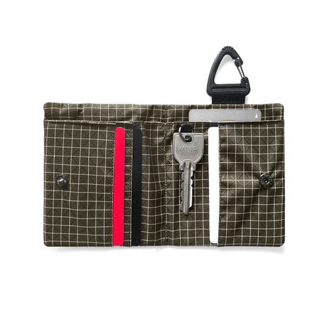 outdoor WALLET（HDPEカーキ）