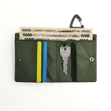 outdoor WALLET（ダークグリーン）