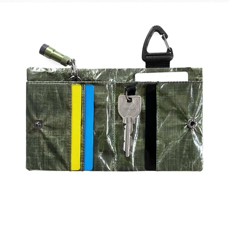 outdoor WALLET（DCFヘザーオリーブ）
