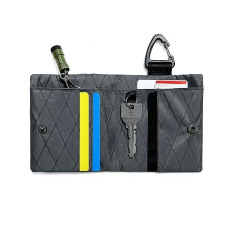outdoor WALLET（チャコール）