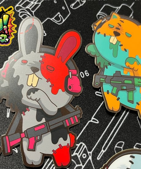 Bang!Biena -ステッカーアソート５枚入り -