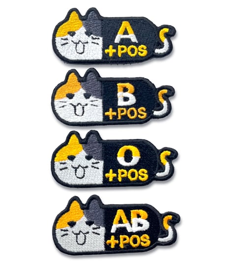 三毛猫血液型パッチ